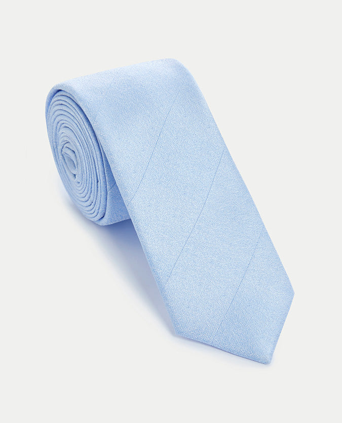 Mens Silk Tie - Light Blue