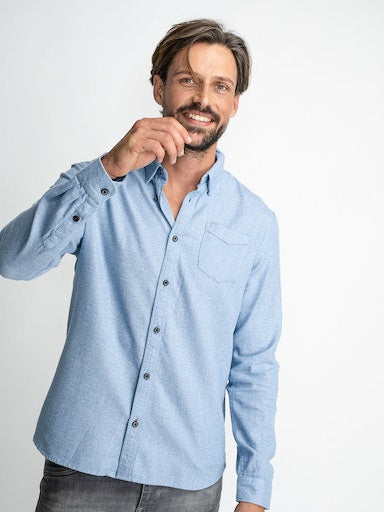 Long Sleeve Shirt - Coronet Blue