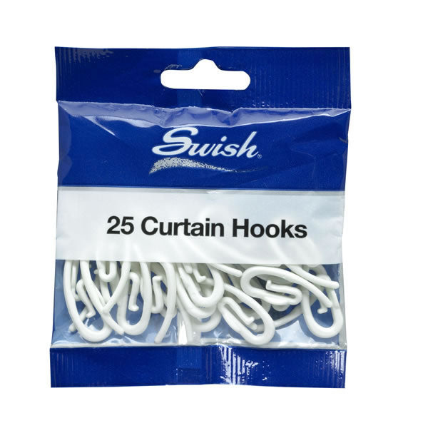 Swish Curtain Hooks Pack Of 25
