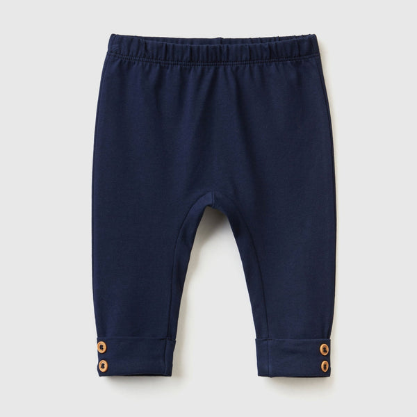 Boy Cuff Trousers - Navy