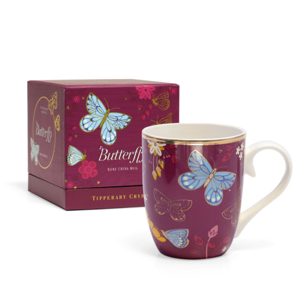 Butterfly Single Mug - The Common Blue