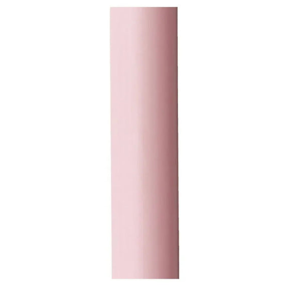 Rustic Taper Candle 29cm - Light Pink