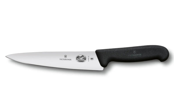 Fibrox 20cm Carving Knife Black