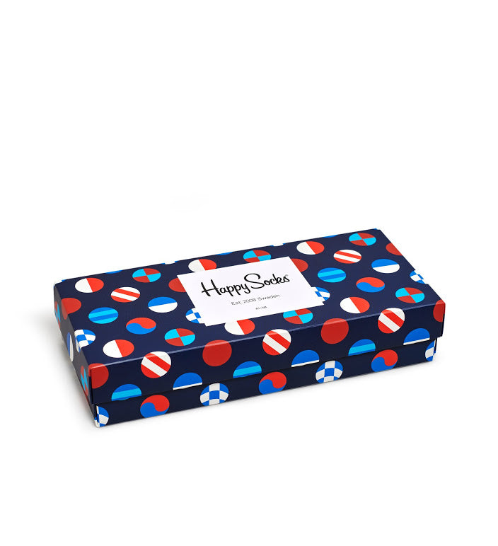 4 Pack Gift Box - Dots &amp; Stripes
