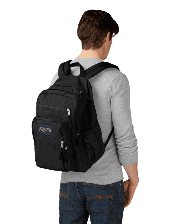 Big Student Backpack - Black