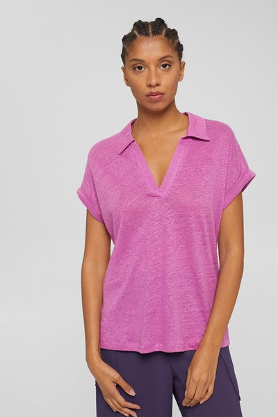 Polo Shirt - Dark Pink