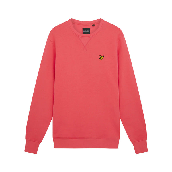 Round Neck Sweatshirt - Electric Pink