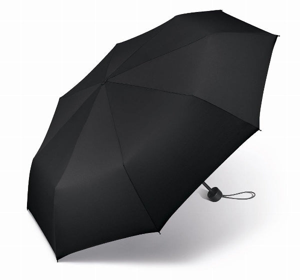 Super Mini Black Umbrella - Happy Rain
