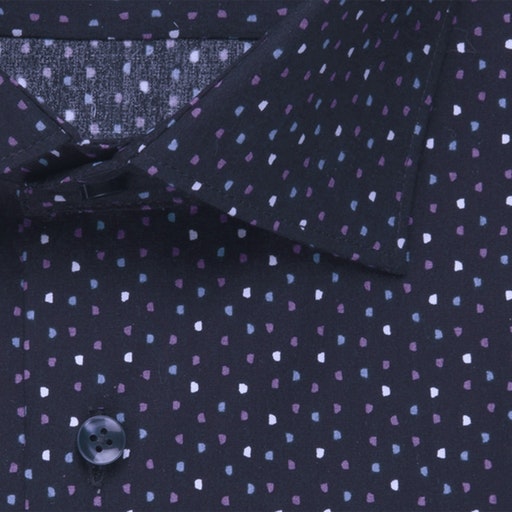 Shaped Fit Shirt - Dark Blue