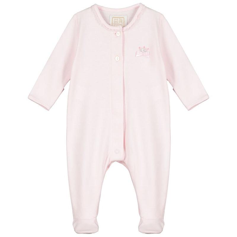 Body, Vest And Teddy Gift Set - Pale Pink