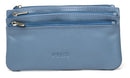 Zip Top Coin Purse - Blue