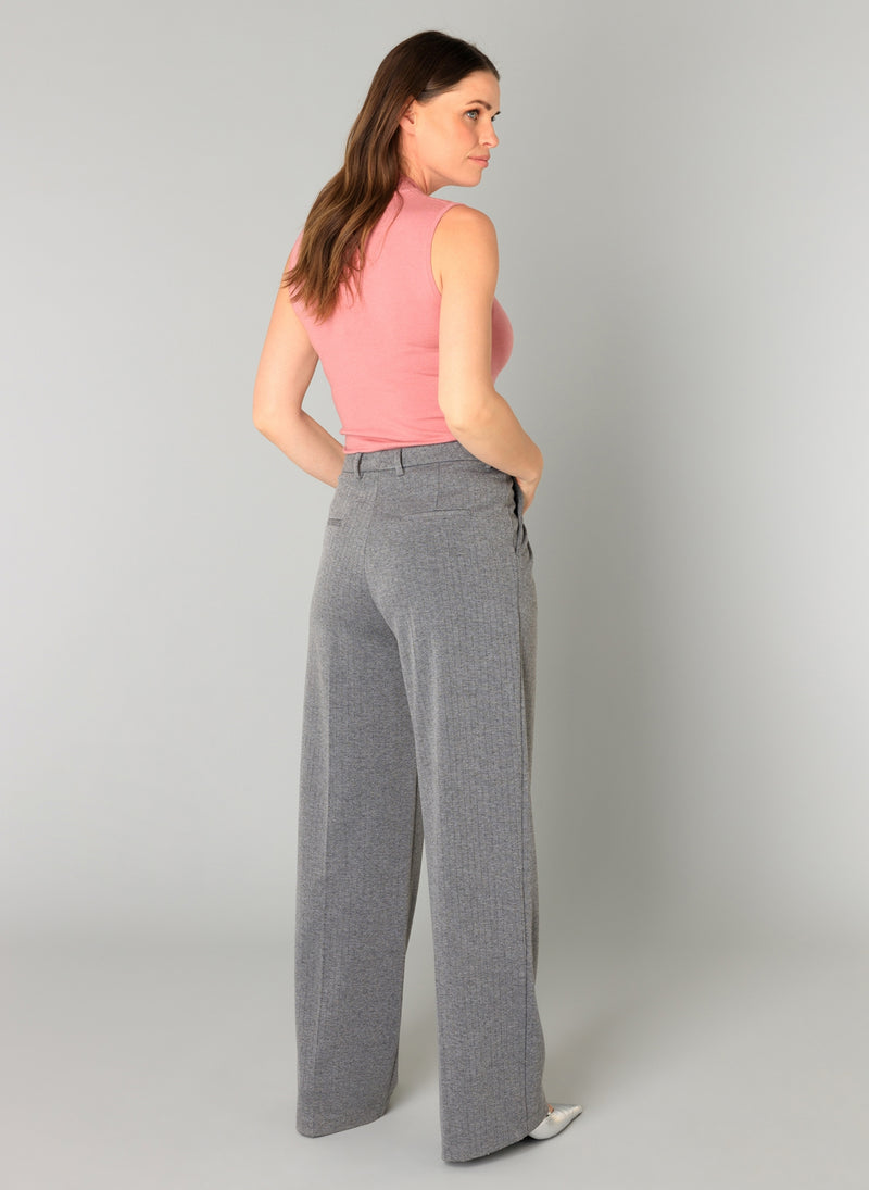 Baileys Jersey Trouser - Dark Grey Melange