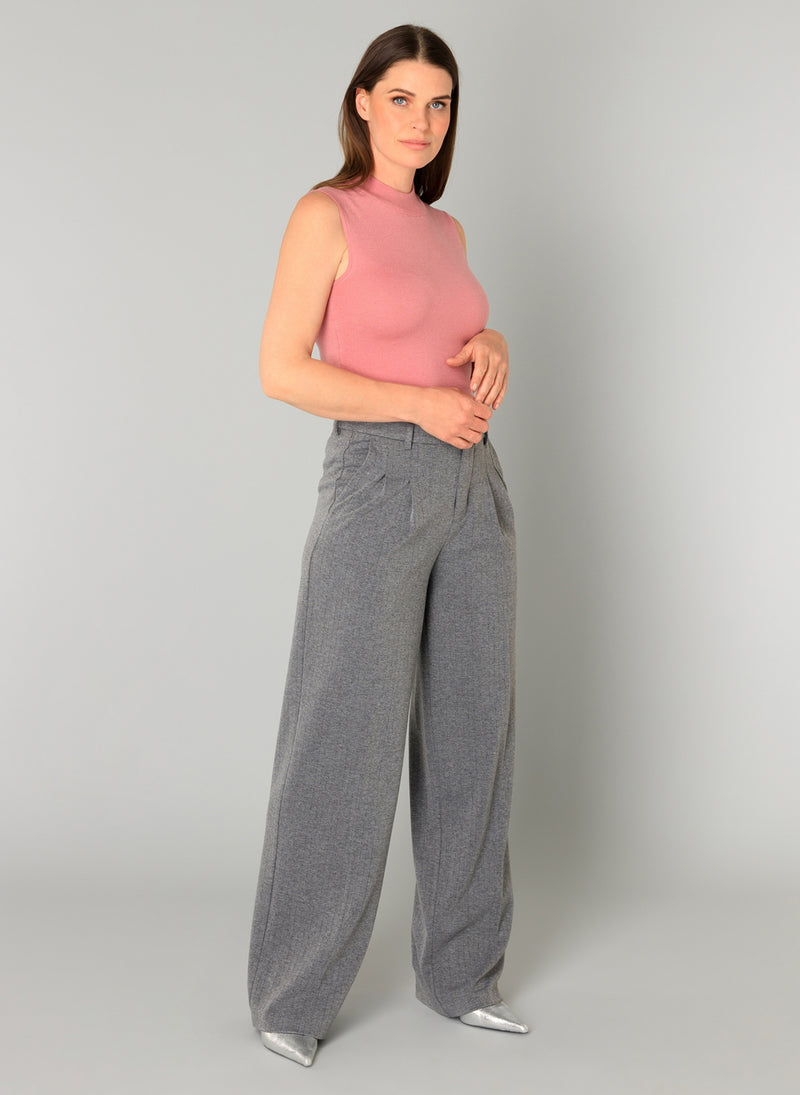 Baileys Jersey Trouser - Dark Grey Melange