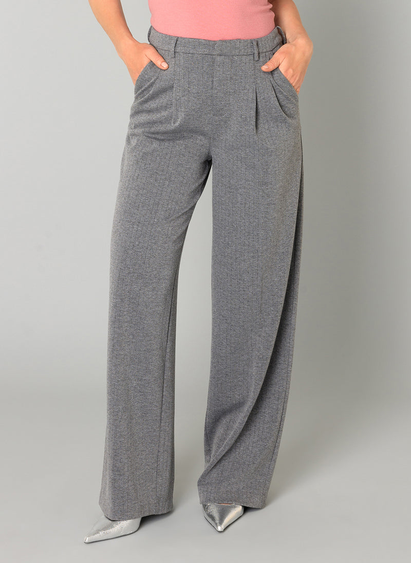 Baileys Jersey Trouser - Dark Grey Melange