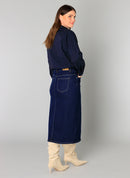 Blythe Dot Shirt - Dark Navy