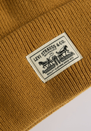 Backpatch Beanie - Golden Brown