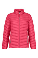 Short Padded Jacket - Raspberry