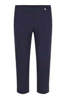 Marie Crop Trouser - Navy