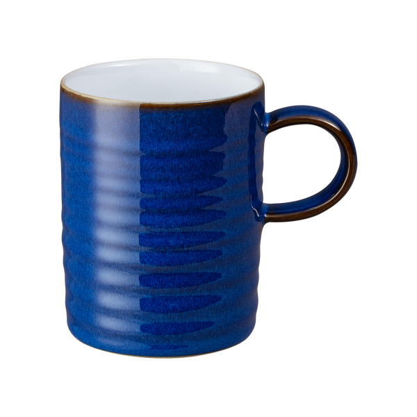 Imperial Blue Ridged Mug