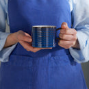 Imperial Blue Small Ridge Mug