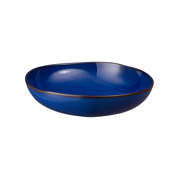 Imperial Blue Large Organic Dish