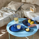 Imperial Blue Large Organic Dish