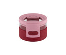 On The Go 300ml Glass Lunch Bowl-Pink/Burgundy
