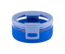 On The Go 700ml Glass Lunch Bowl - Blue