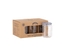 Set 6 Round 350ml Twist Tops