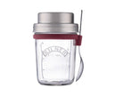 On The Go Glass Breakfast Jar Set