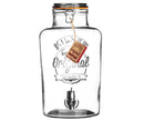 Clip Top Round Drinks Dispenser 8 Litre