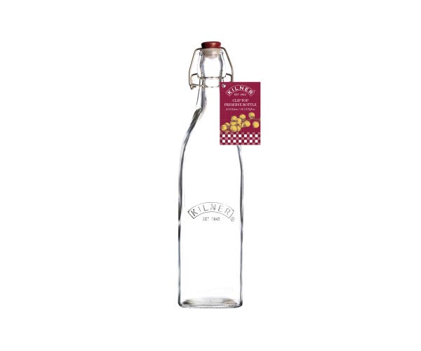 Clip Top Square Bottle 0.55l