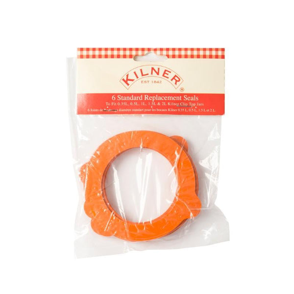 Pack of 6 Rubber Seals 0.35L