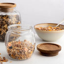 Storage Jar with Acacia Lid - 0.85L