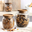 Storage Jar with Acacia Lid - 0.85L