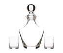 Selected 1 Litre Decanter & 2 Glass Set