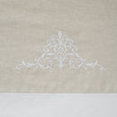 Emer Linen Duvet Cover Set - White