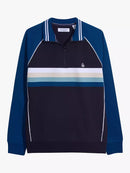 Ponte 1/4 Zip Track Top - Black