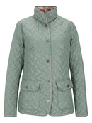 Reversible Quilted Jacket - Pool Green