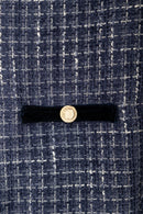 Victoria Boucle Dress - Navy