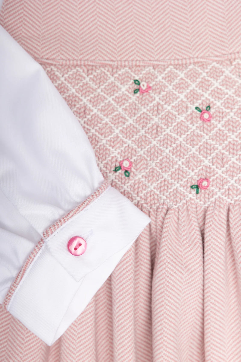 Emma Pinafore Set - Pink