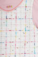 Emilia Pinafore Set - Cream