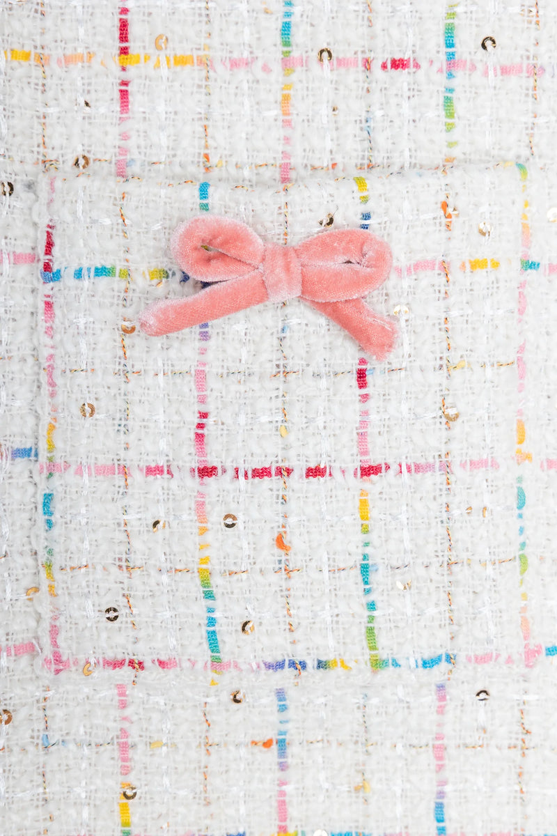 Emilia Pinafore Set - Cream