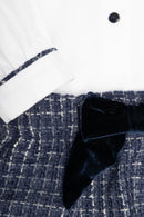 Victoria Pinafore Set - Navy