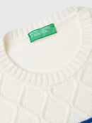 Be In Love Cable Jumper - Cream