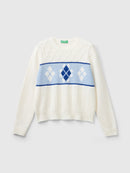 Be In Love Cable Jumper - Cream