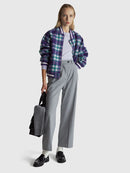 Basic 100Pc Virgin Round Neck Jumper - Lilac