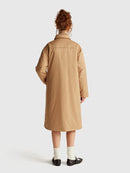 Be Tailored Long Coat - Sand