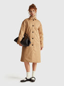 Be Tailored Long Coat - Sand