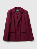 Be Tailored Blazer - Wine